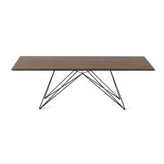 Riflessi Pegaso Wooden Top Table Th. 30 Mm