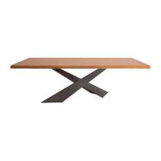 Riflessi Living Wooden Top Table Th.50Mm