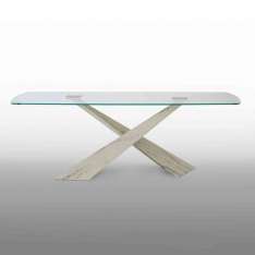 Riflessi Living Glass Top Table