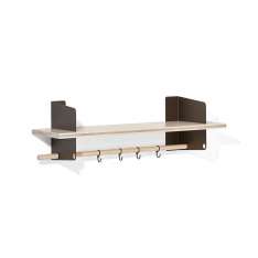 Richard Lampert Atelier coat-rack | shelving | 1000 mm