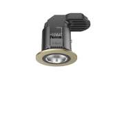 RIBAG SPARK Downlight 1400 with round rim champagne anodised
