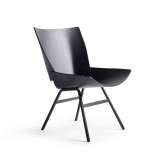 Rex Kralj Shell Lounge Chair Black Oak