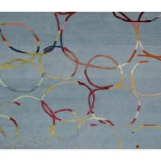 REUBER HENNING 4-Minute Rug - Twinkle blue