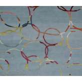 REUBER HENNING 4-Minute Rug - Twinkle blue