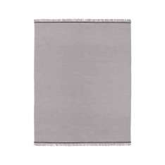 REUBER HENNING Flatweave - A single ply silver grey