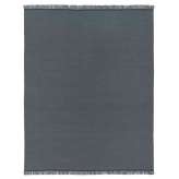 REUBER HENNING Flatweave - A single ply blue grey