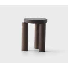 Resident Offset Stool Umber