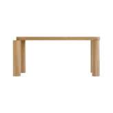 Resident Offset Dining Table Natural