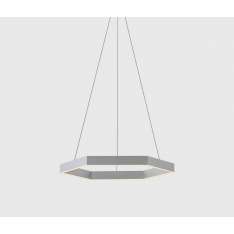 Resident Hex 750 Pendant Aluminium