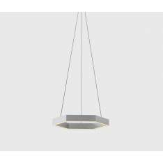 Resident Hex 500 Pendant Aluminium