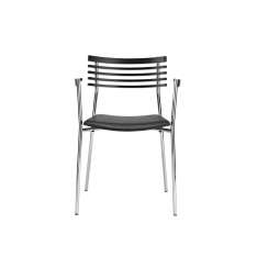 Randers+Radius Rail chair with armrests