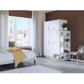 Radis Furniture Wardrobe HUH with 3 doors and extra level