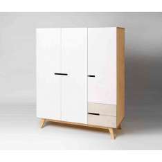 Radis Furniture Wardrobe HUH with 3 doors and 2 drawers