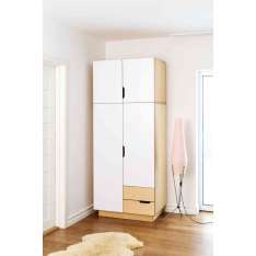 Radis Furniture Wardrobe HUH with 2 doors and extra level