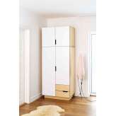 Radis Furniture Wardrobe HUH with 2 doors and extra level