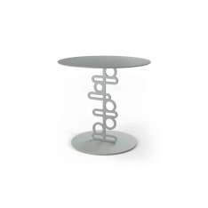 Quodes Ken side table, metal tabletop