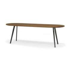 QLiv On Top Dining Table, Straight Oval