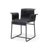 QLiv Founded Dining Chair with two arms