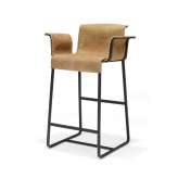 QLiv Founded Counter Chair with two arms