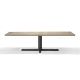 QLiv Cross Rectangular Dining Table