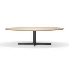 QLiv Cross Oval Dining Table