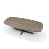 QLiv Cross Danisch Oval Dining Table