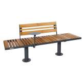 Punto Design Star | Outdoor Bench with Backrest and Table