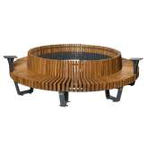 Punto Design Boston NEW | Radius Bench with Table