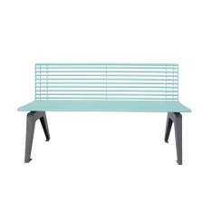 Punto Design Aria | Outdoor Bench with Backrest