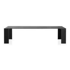 Porro Metallico black table