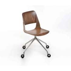 PlyDesign Frigate Chair with swivel base and castors