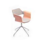 PlyDesign Flagship Armchair with swivel base