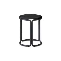 Please Wait to be Seated Hardie Stool | Black