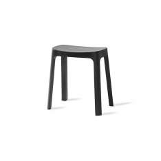 Please Wait to be Seated Crofton Stool | Black