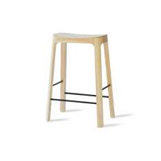 Please Wait to be Seated Crofton Counter Stool | Natural Pine