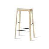 Please Wait to be Seated Crofton Bar Stool | Natural Pine