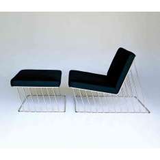 Phase Design Wired Italic Lounge Chair & Ottoman