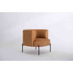 Phase Design Capper Lounge Chair - with Metal Base