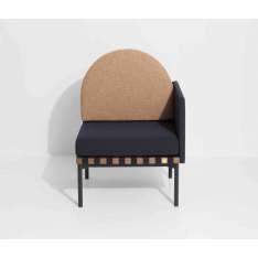 Petite Friture Grid | Armchair with one armrest