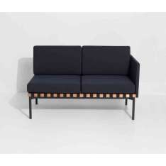 Petite Friture Grid | 2 seater sofa with one armrest