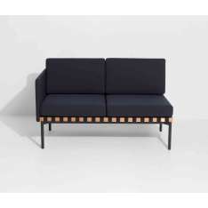 Petite Friture Grid | 2 seater sofa with one armrest