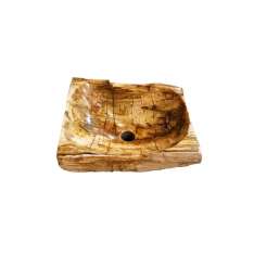 Panorea Home Precious Stone | Quarzo - Petrified Wood Natural Basin