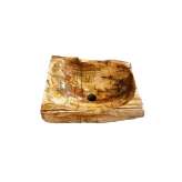 Panorea Home Precious Stone | Quarzo - Petrified Wood Natural Basin