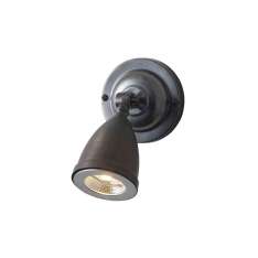 Original BTC Whitby LED Spotlight with Shade, Integral Driver, Weathered Bronze