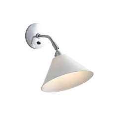 Original BTC Task Ceramic Short Wall Light, Natural