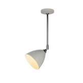 Original BTC Task Ceiling Light, Putty Grey