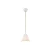 Original BTC Hector Pleat Large Pendant Light, Natural