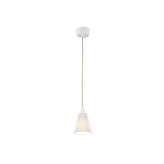 Original BTC Hector Medium Pleat Pendant Light, Natural
