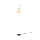 Original BTC Hatton 3 Floor Light, Black Braided Cable