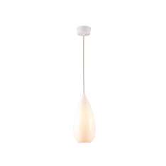 Original BTC Drop Zero Pendant Light, White Gloss